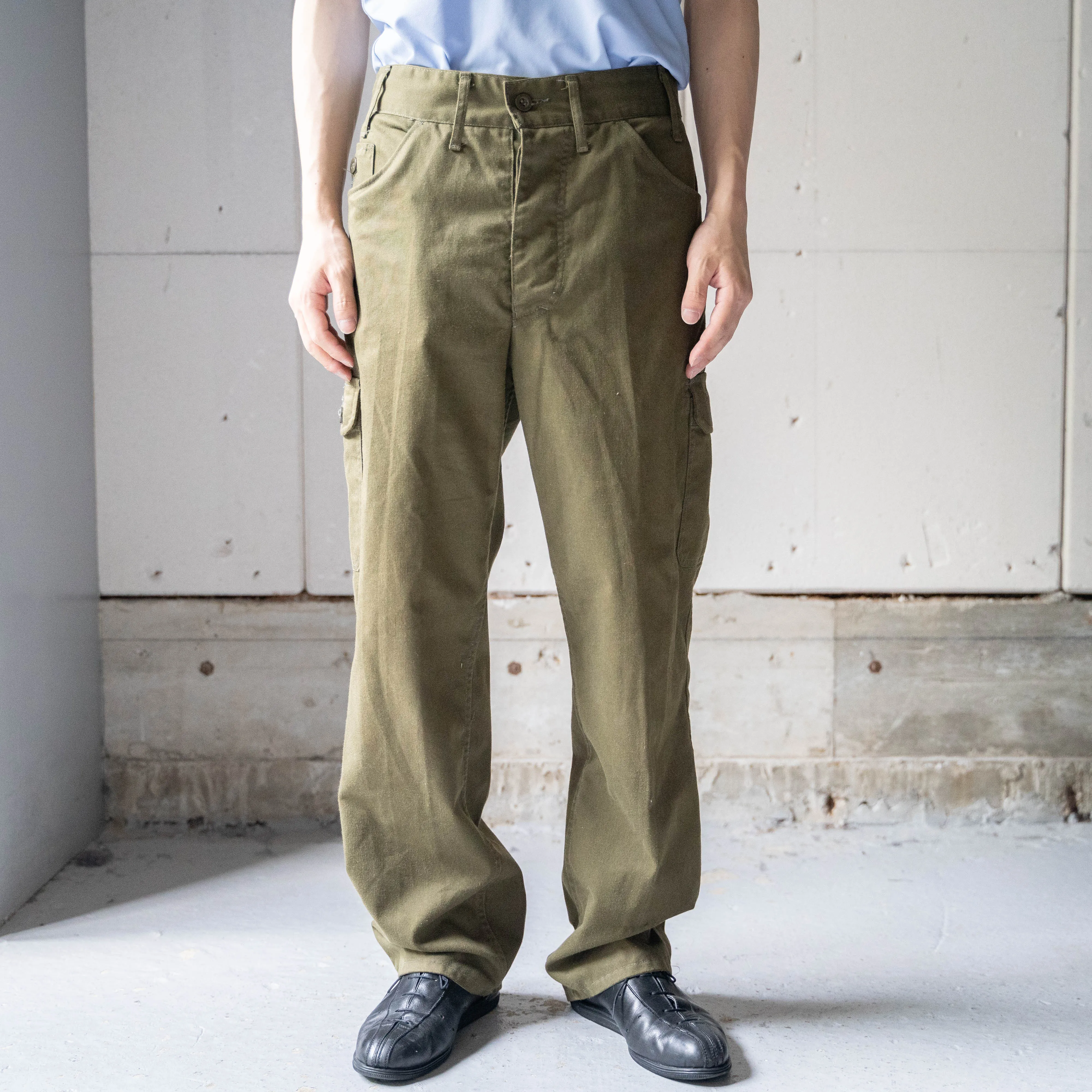 1990s Czech military M85 field cargo pants