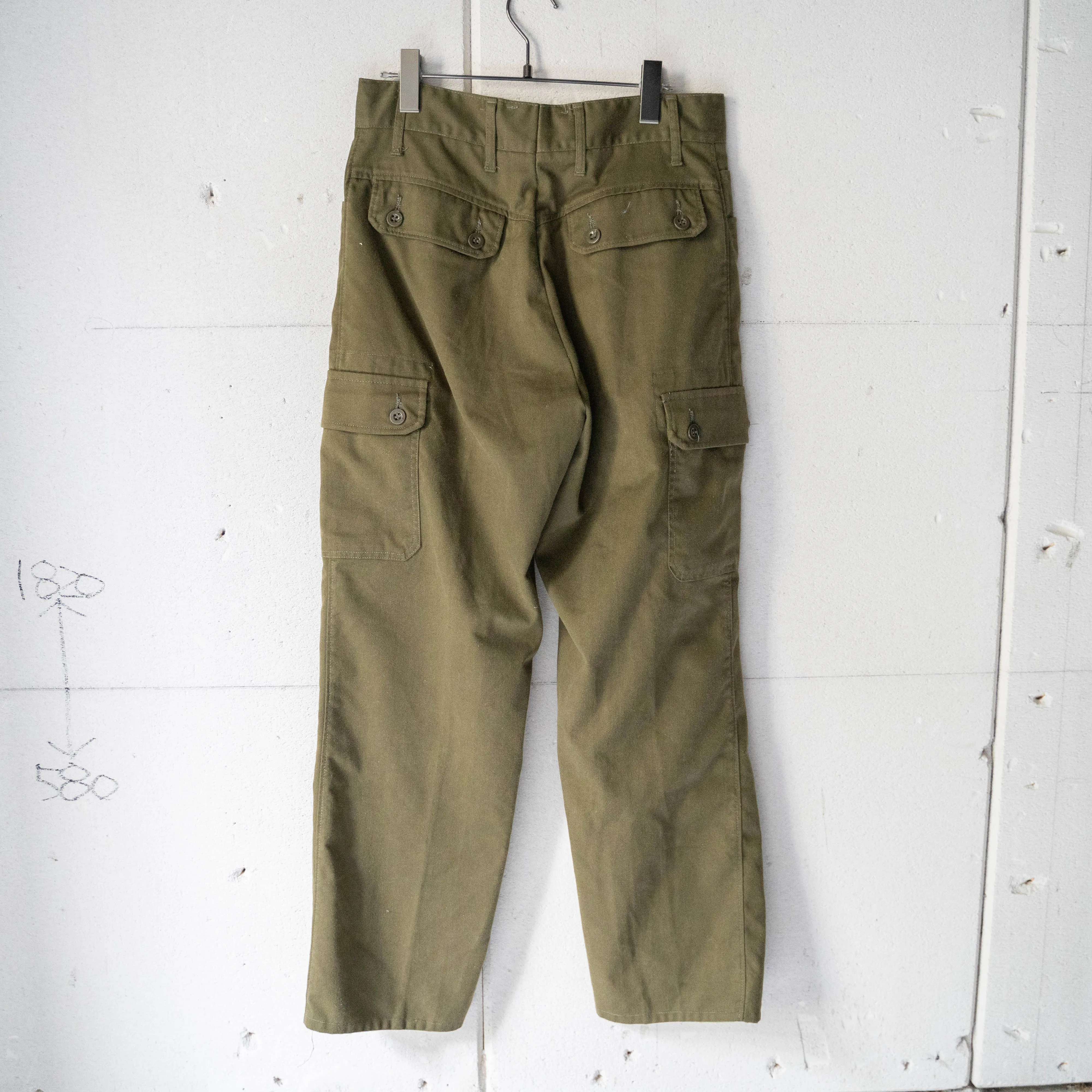 1990s Czech military M85 field cargo pants