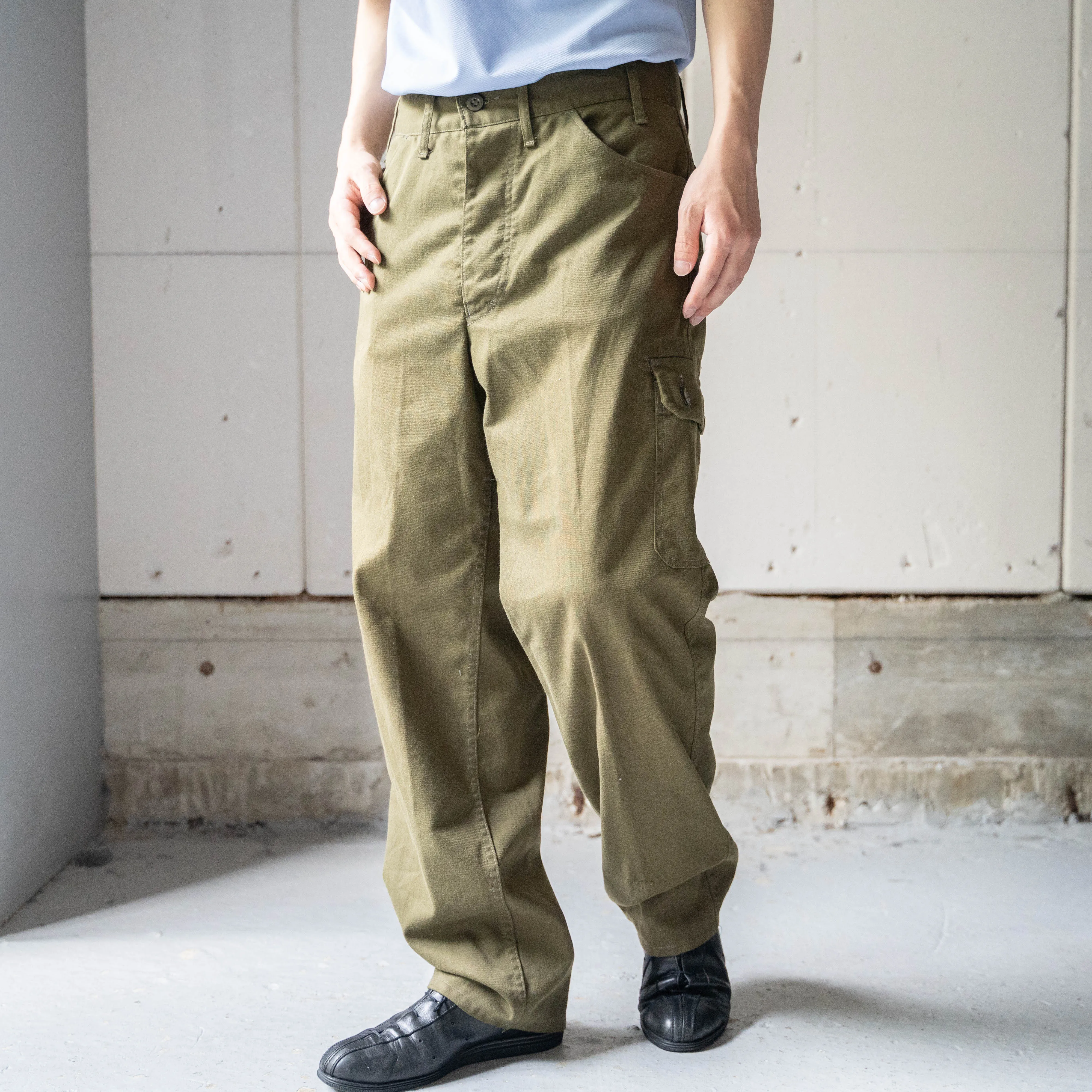 1990s Czech military M85 field cargo pants