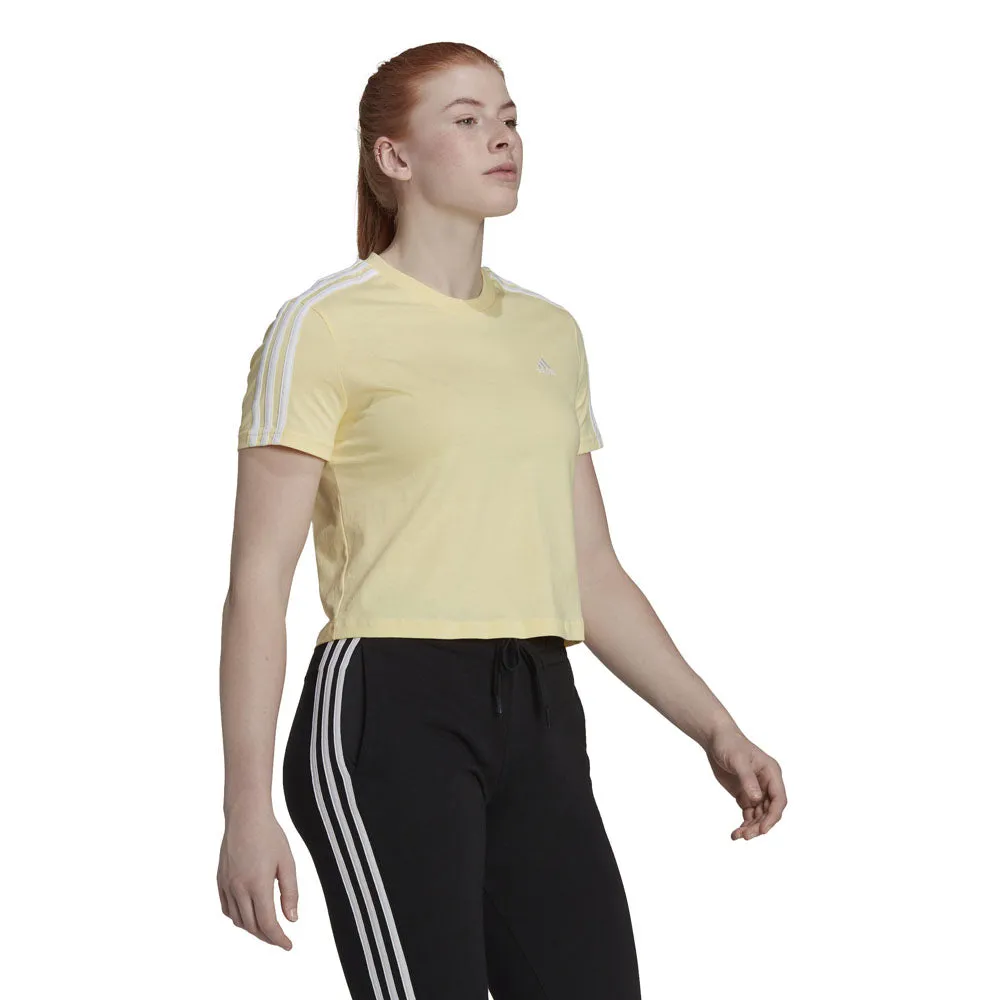 adidas Women's 3-Stripes Crop Tee