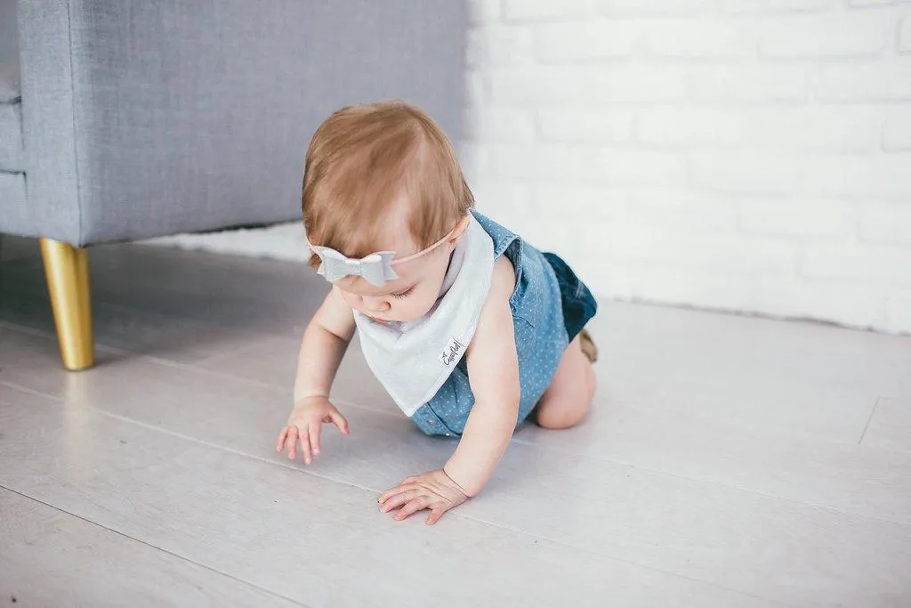 Baby Bandana Bibs - Grey Basics