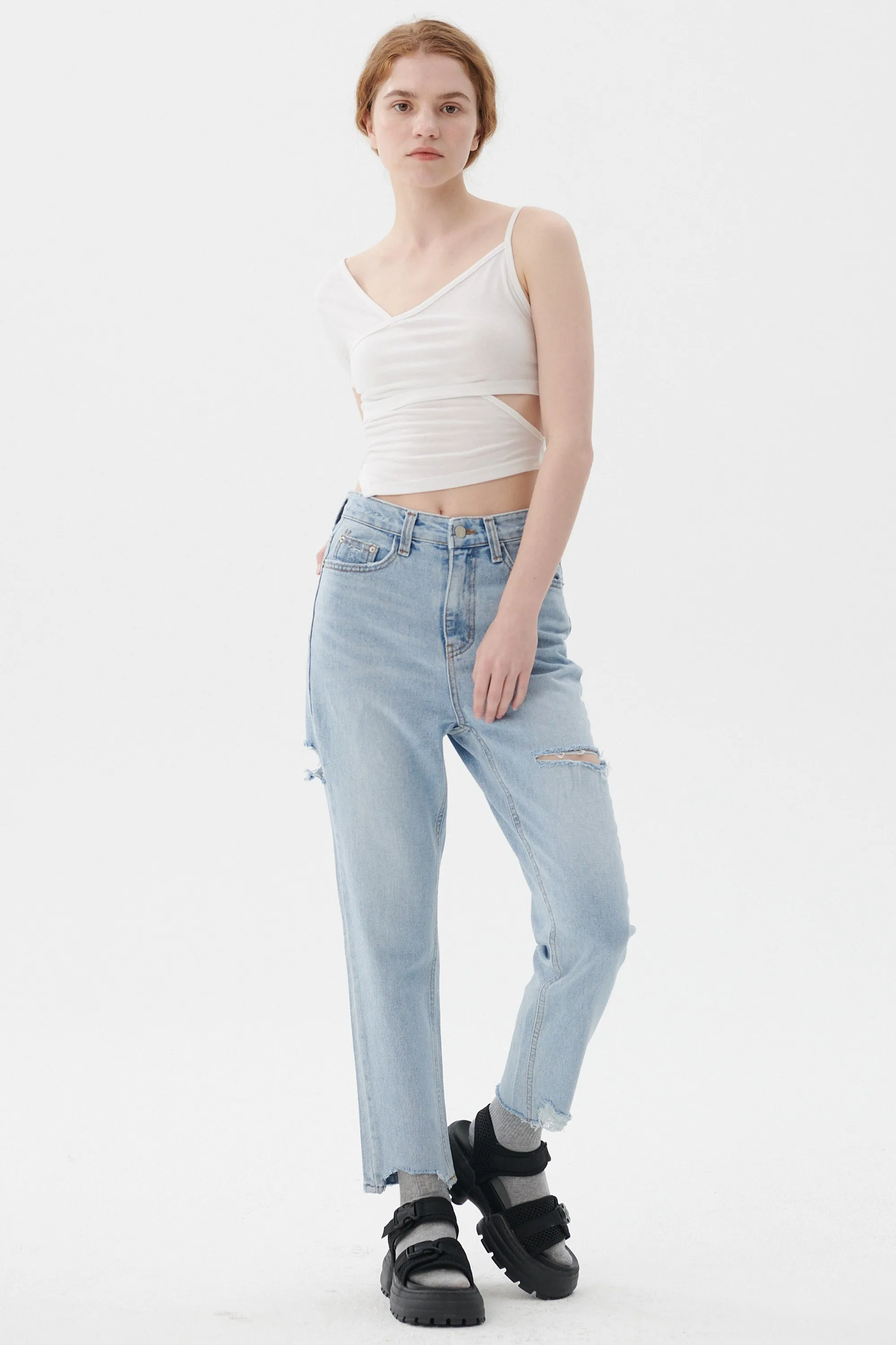 Bailey Cutout Jeans