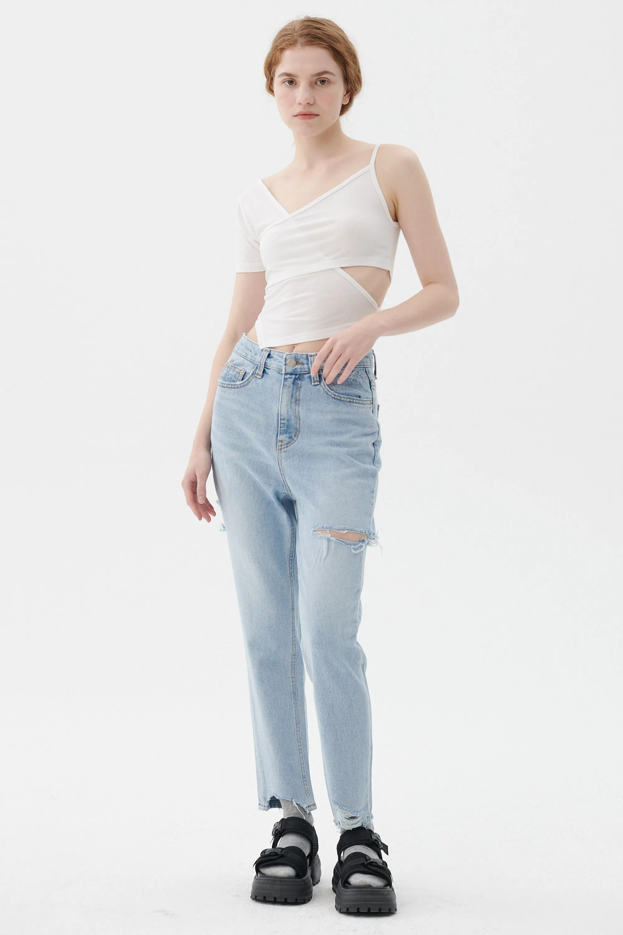 Bailey Cutout Jeans