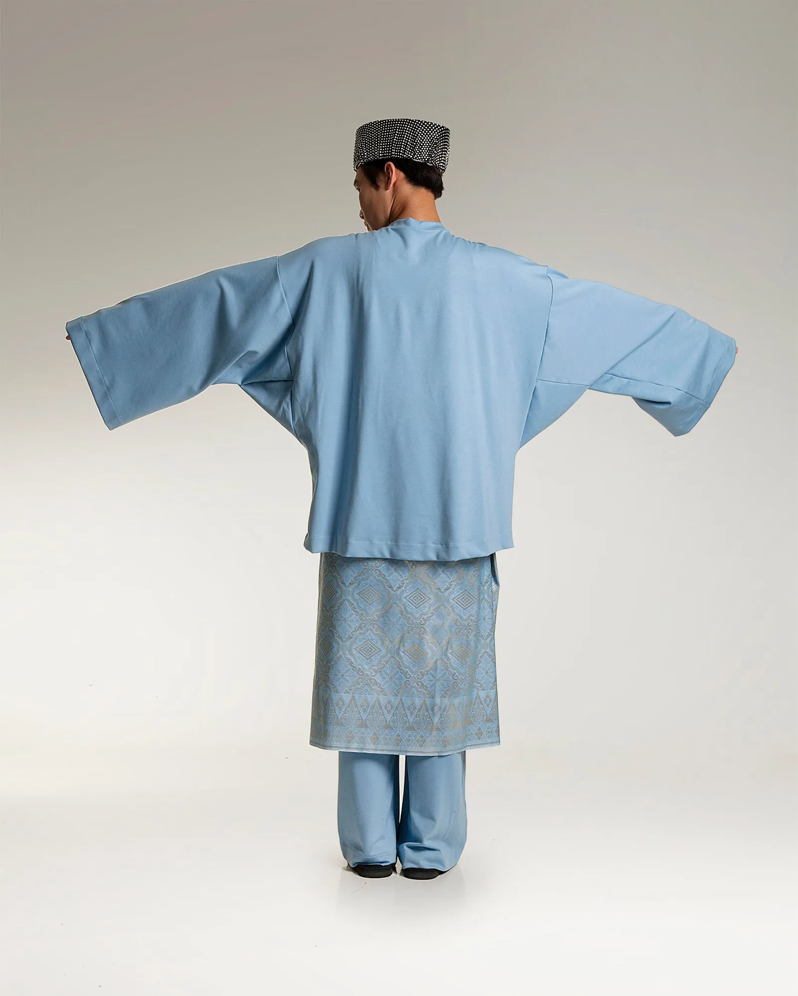 Baju Melayu Tidur (Maya Blue Jersey)