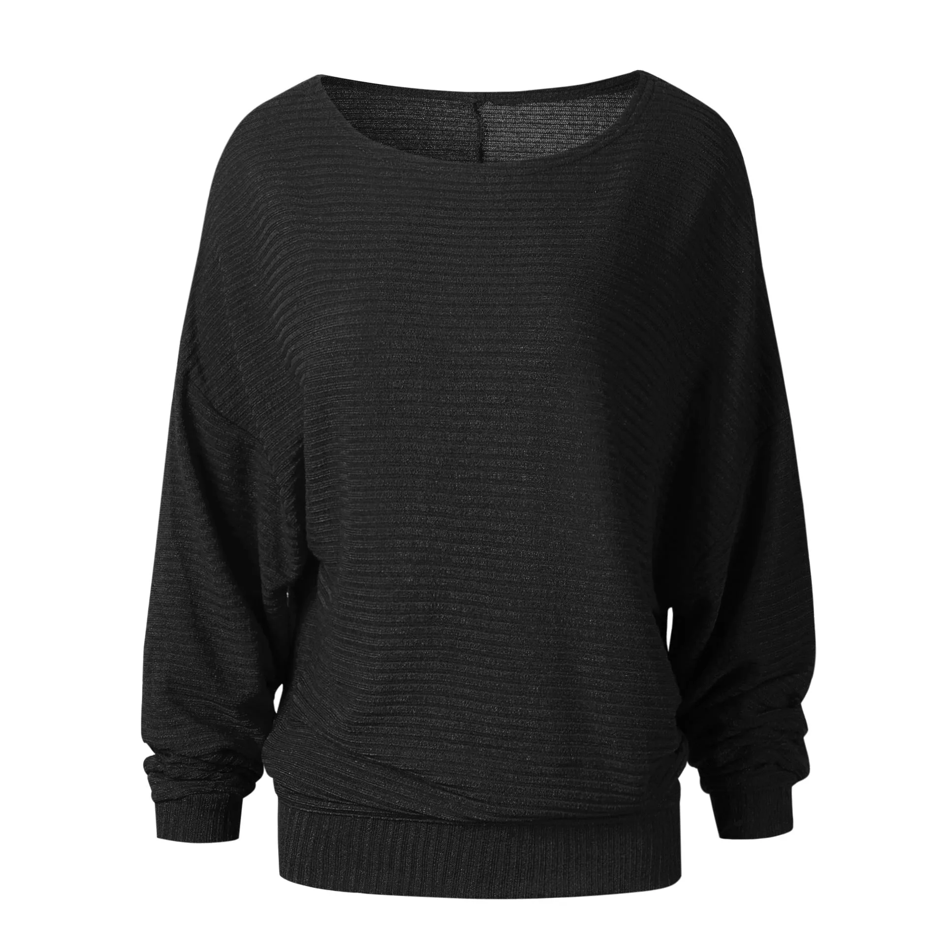 Bat Sleeve Casual Sweater