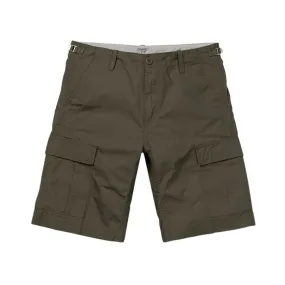 Bermuda Uomo Carhartt WIP Aviation Short Verde Cipresso