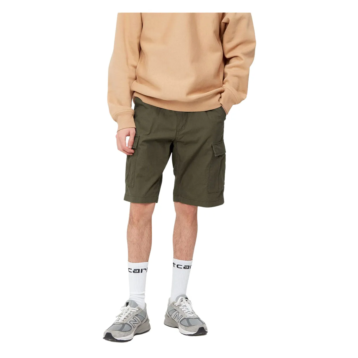 Bermuda Uomo Carhartt WIP Aviation Short Verde Cipresso