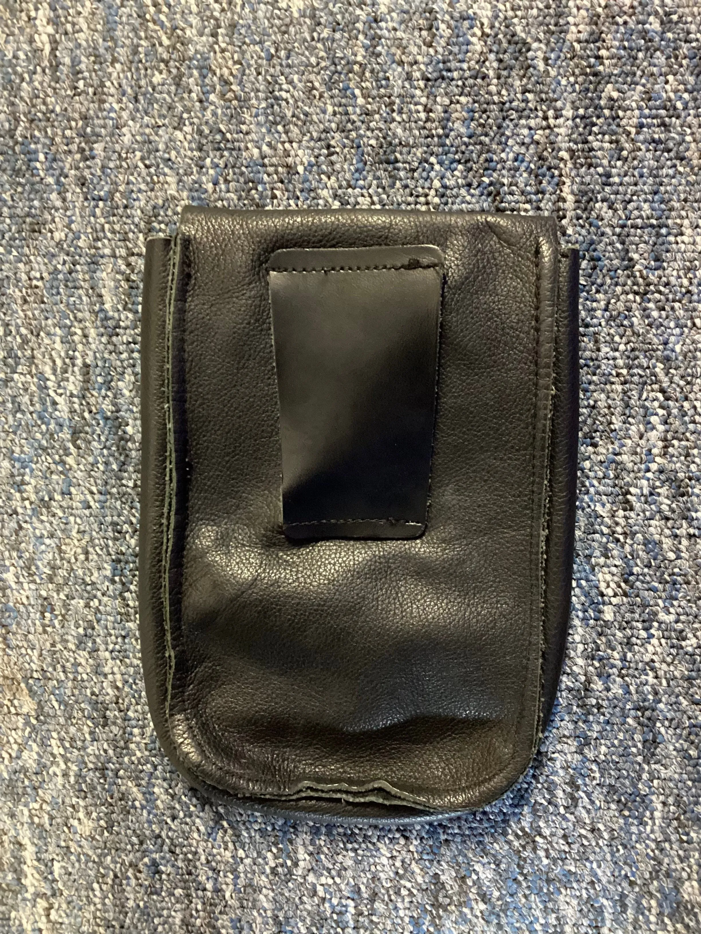 Black Notebook Pouch Leather, 8ins x 5ins (Used - Grade A)