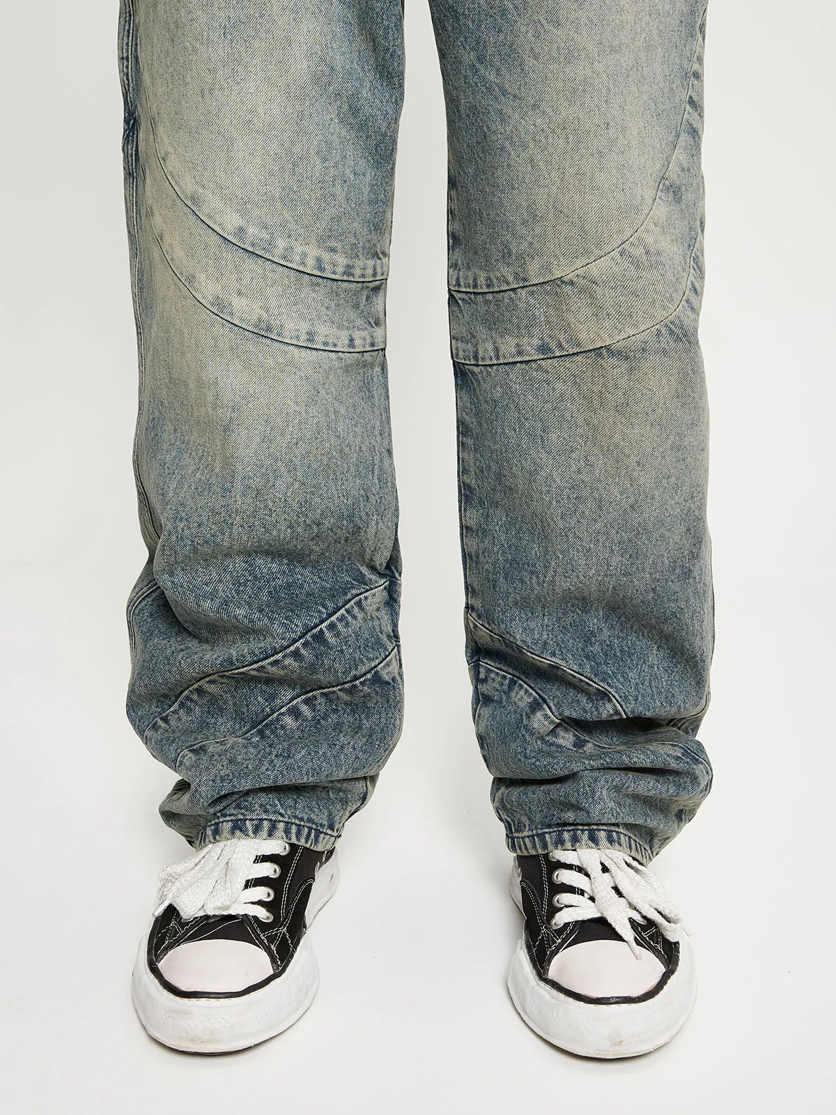 BLEACHED DENIM - BLUE