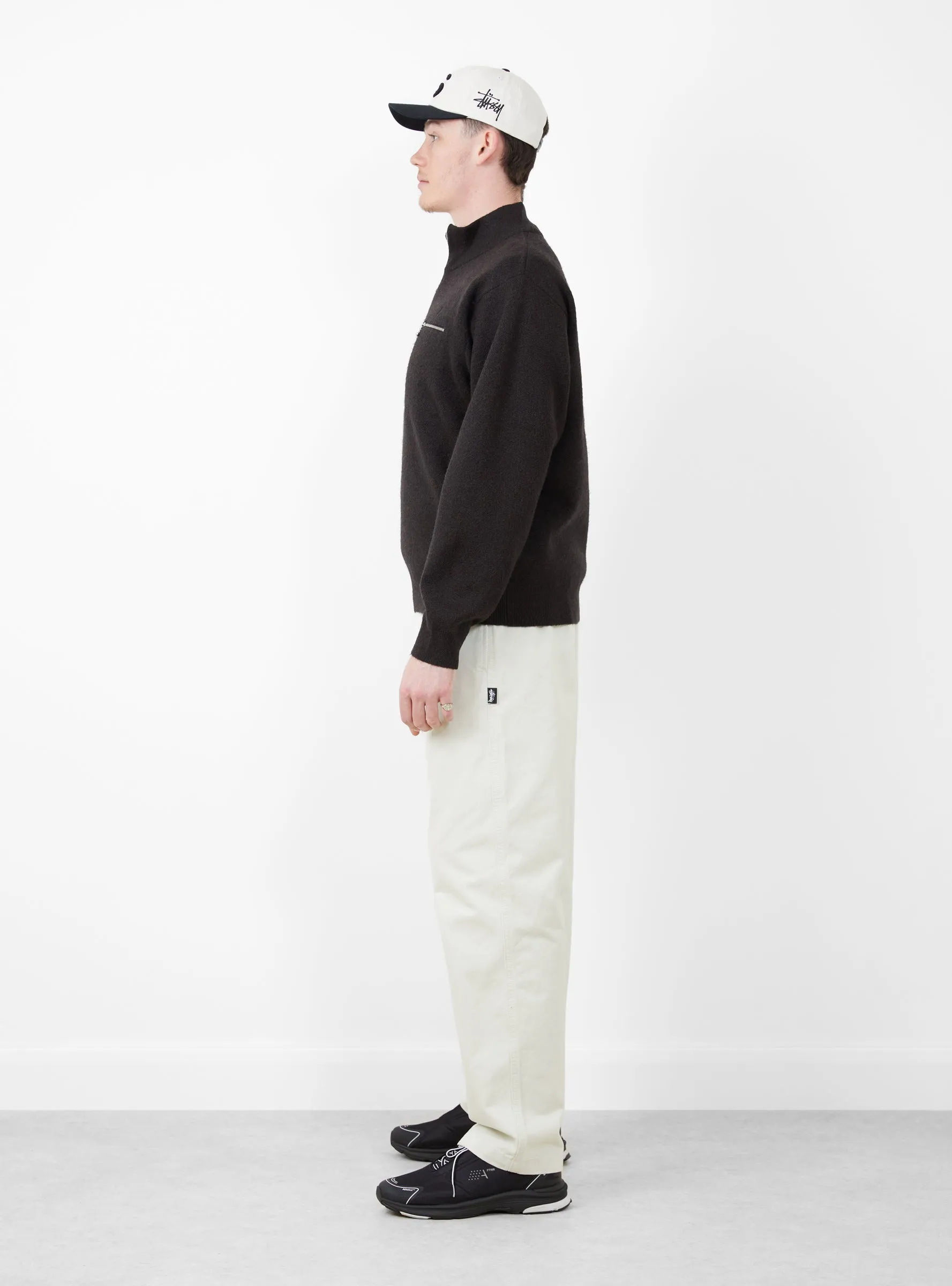 Brushed Beach Pant Bone