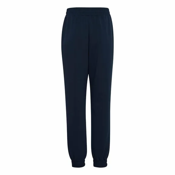 b.young trousers with elastic waist for women Pusti 20811038 194020 blue