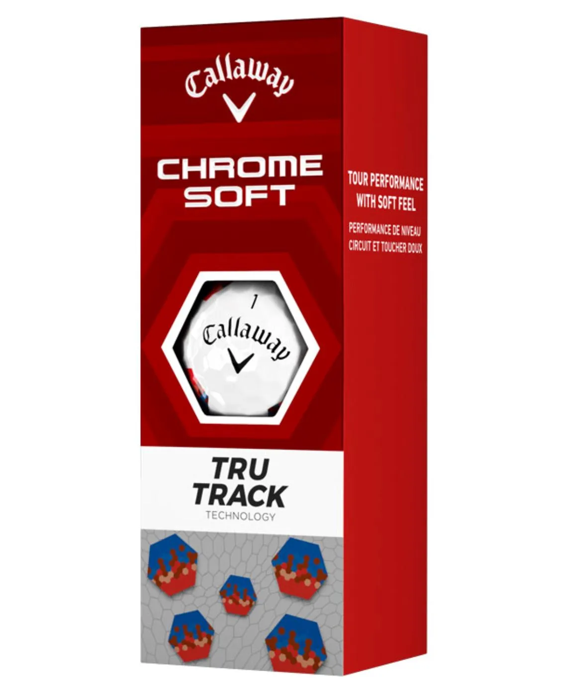 Callaway Balles Chrome Soft True Track (boite de 12)