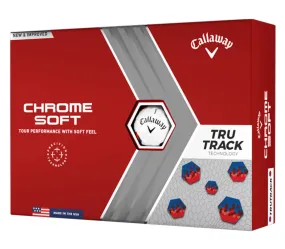 Callaway Balles Chrome Soft True Track (boite de 12)