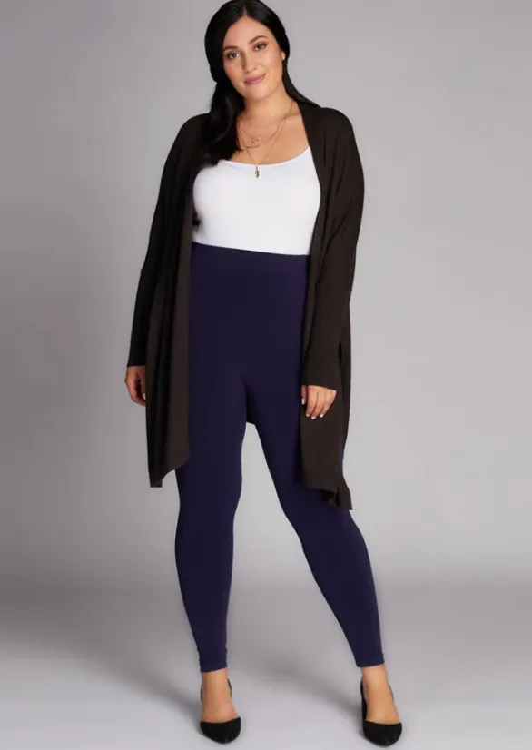 C'est Moi leggings, bamboo full-length PLUS Size (7 colors)