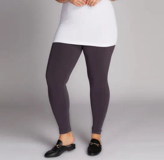 C'est Moi leggings, bamboo full-length PLUS Size (7 colors)