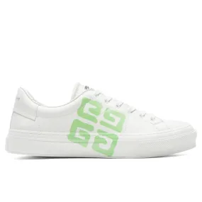 City Sport Sneakers - White/Mint Green