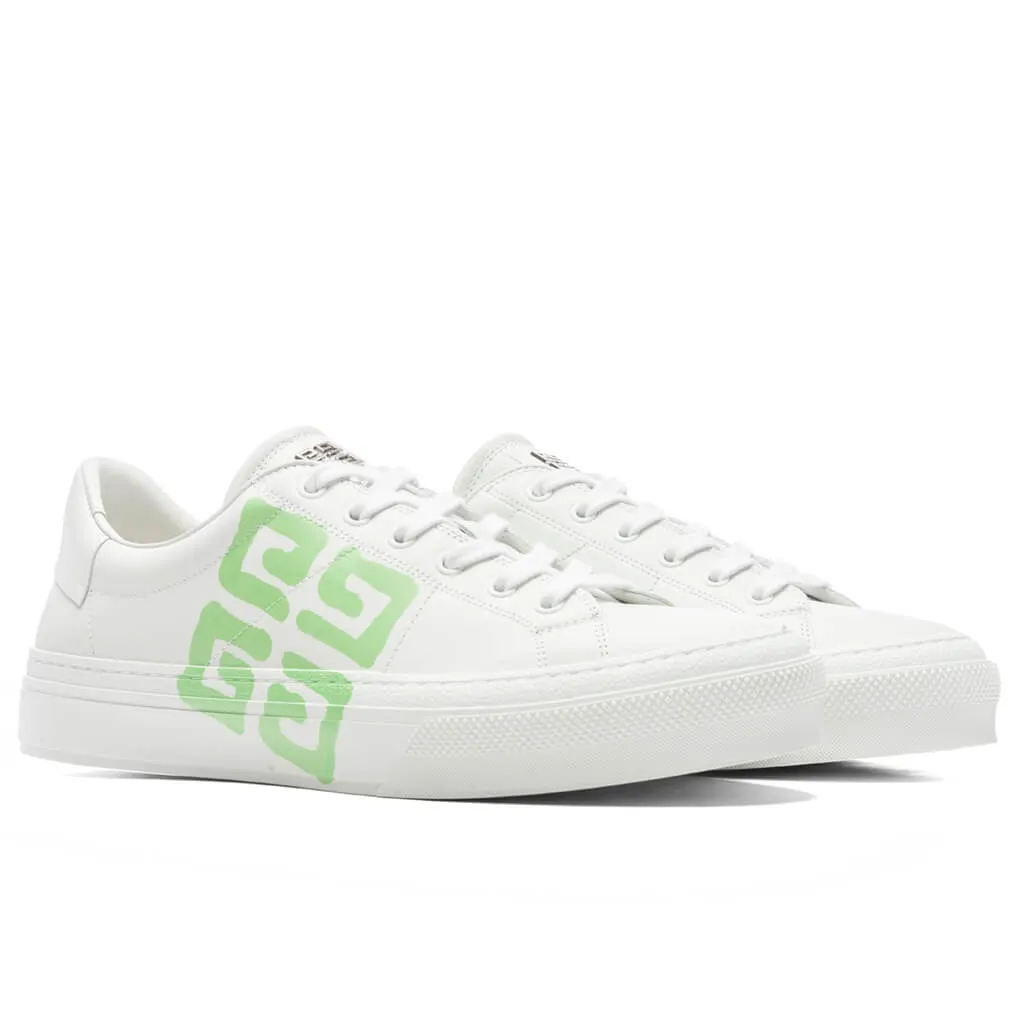 City Sport Sneakers - White/Mint Green