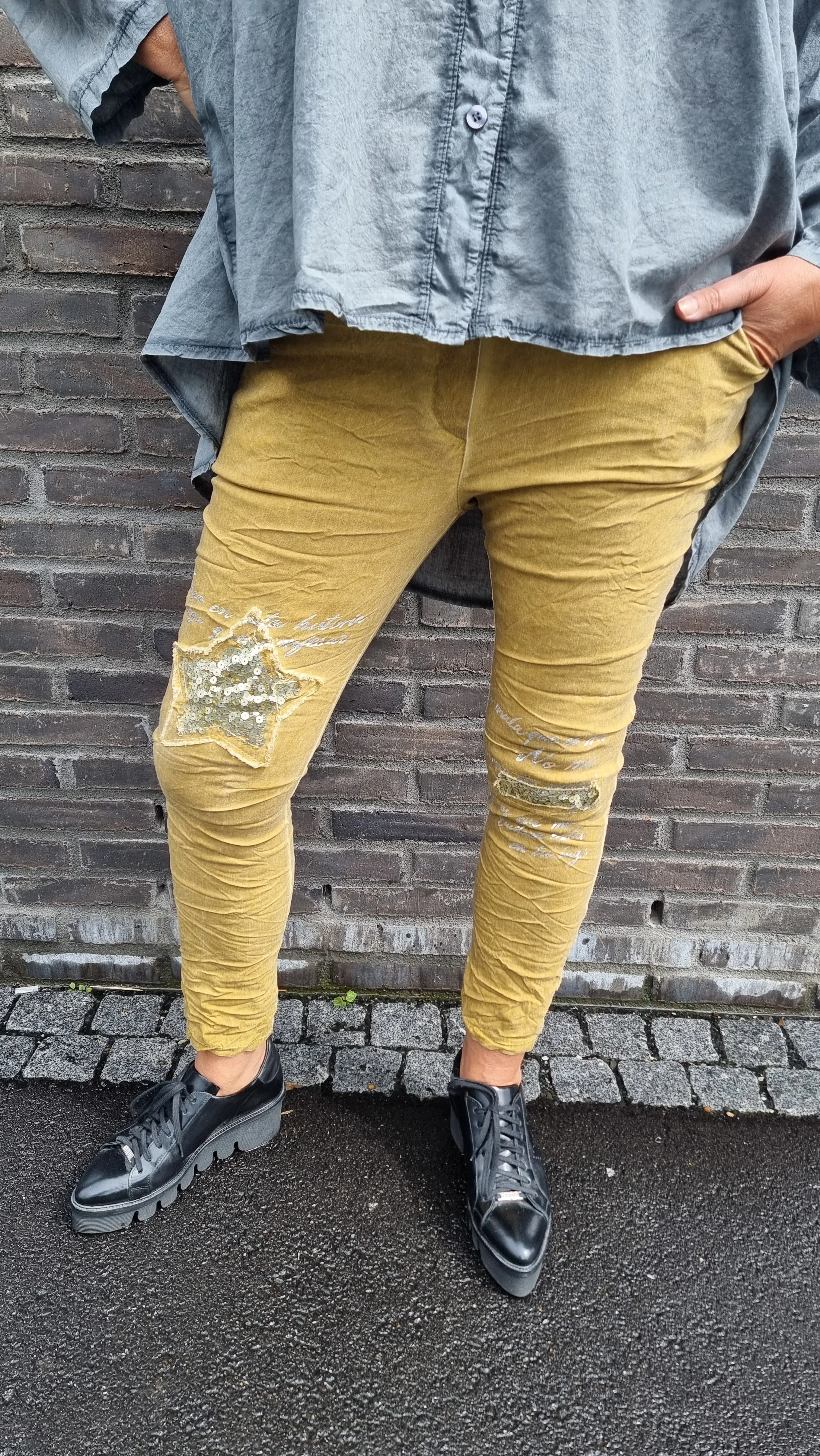 Cool pant Mustard