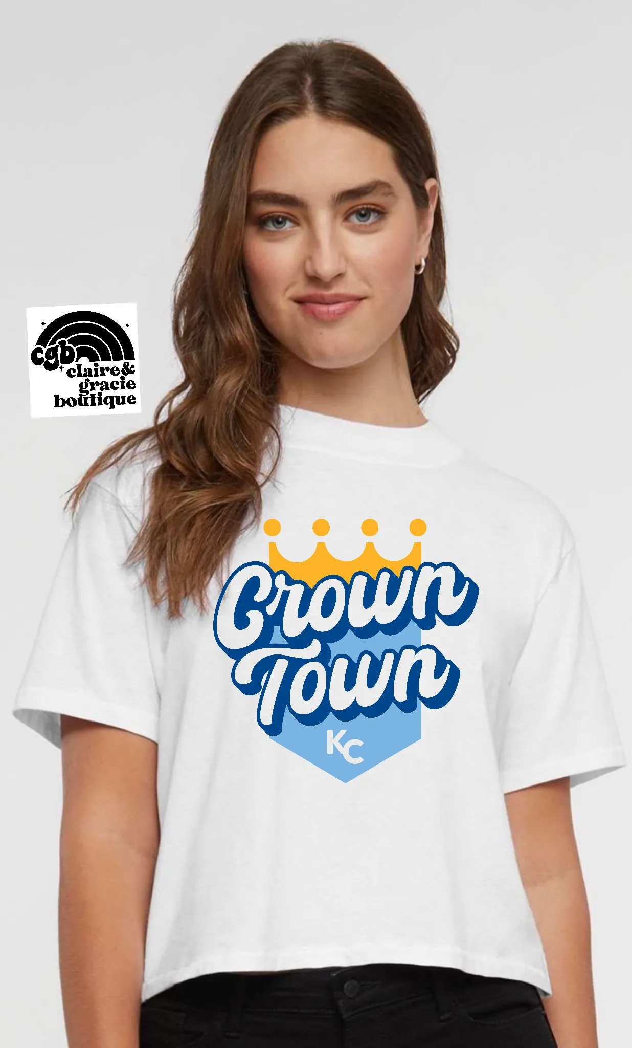 Crown Town | Women's Boxy Tee