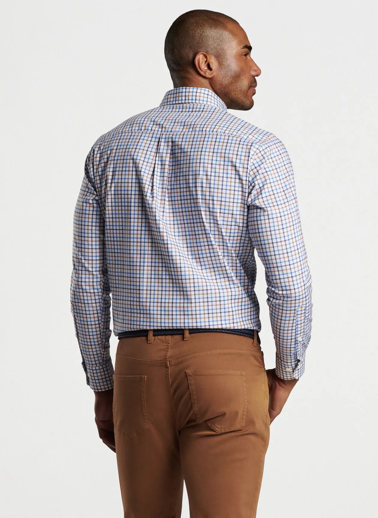 Cutler Cotton-Stretch Sport Shirt