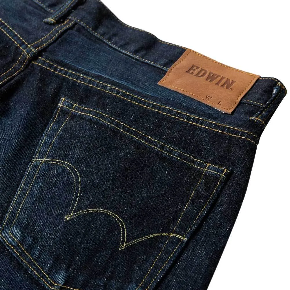 Edwin Classic Regular Tapered Jeans - Nihon Menpu Rainbow Selvage Japan Denim - Dark Used