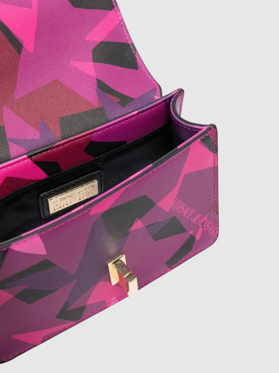 graphic-print crossbody bag