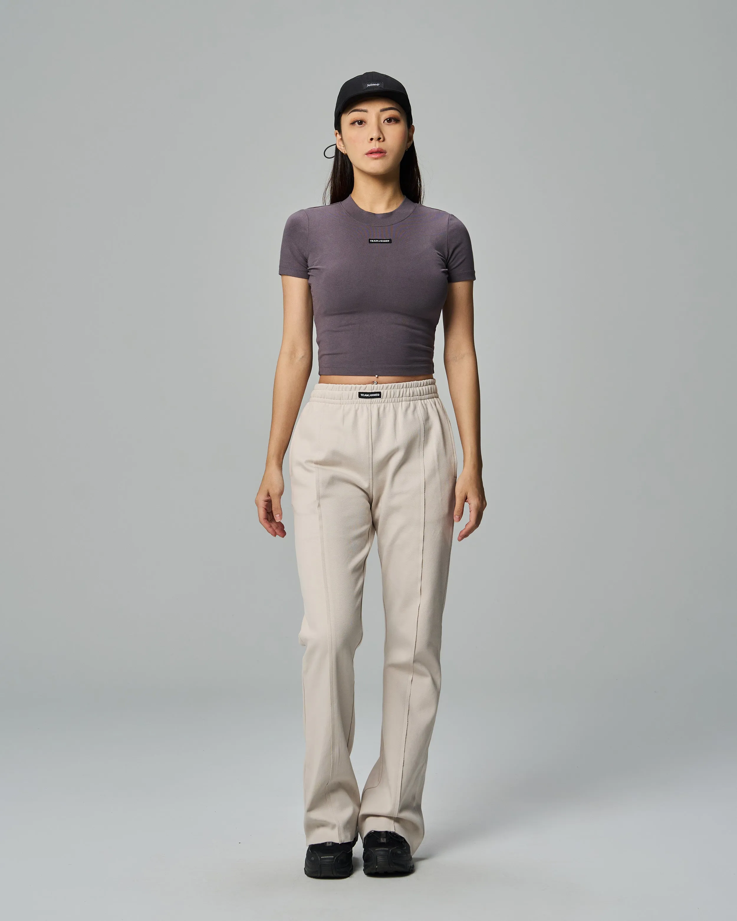 High-Waisted Raw Cut Pant