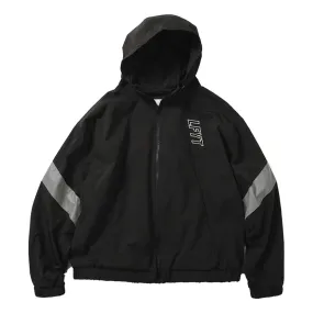 LAFAYETTE REFLECTOR TRACK JACKET-BLACK