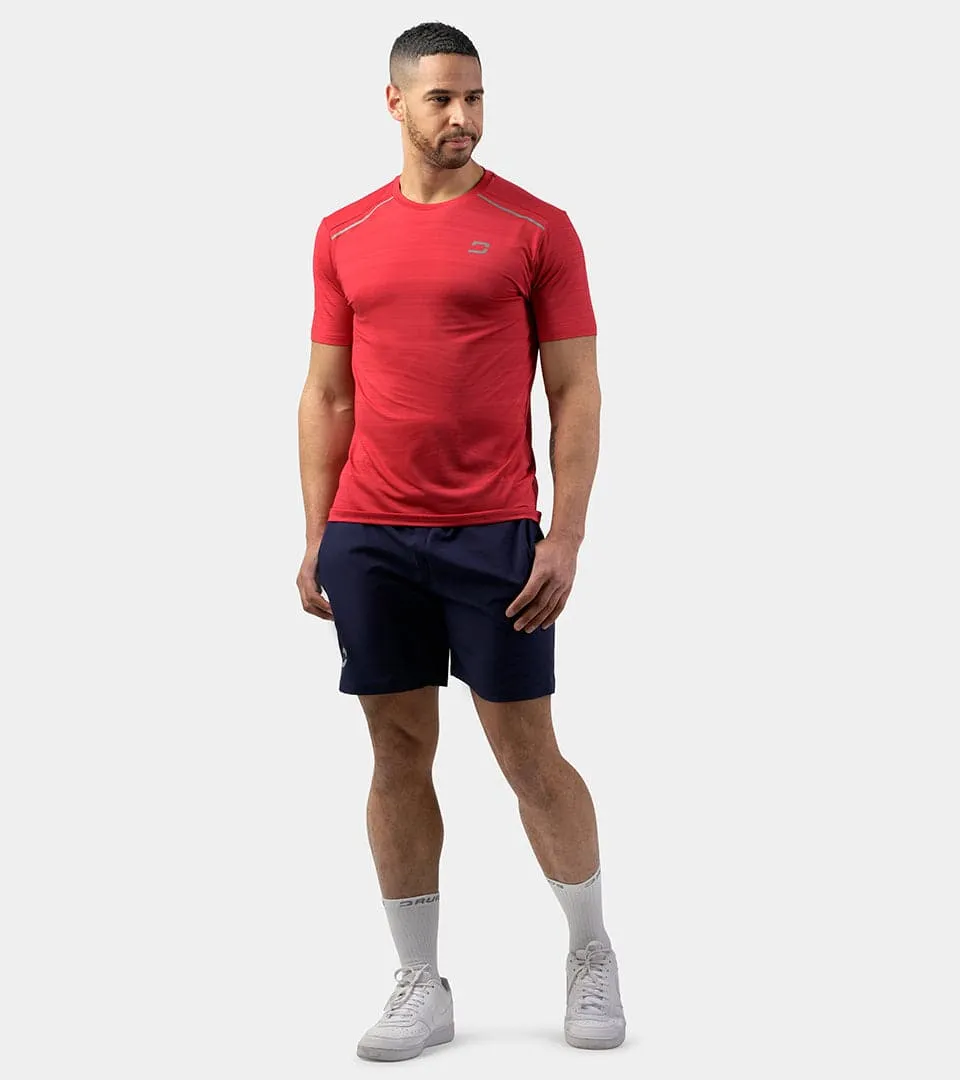 MEN'S MICRO SPORT T-SHIRT - RED