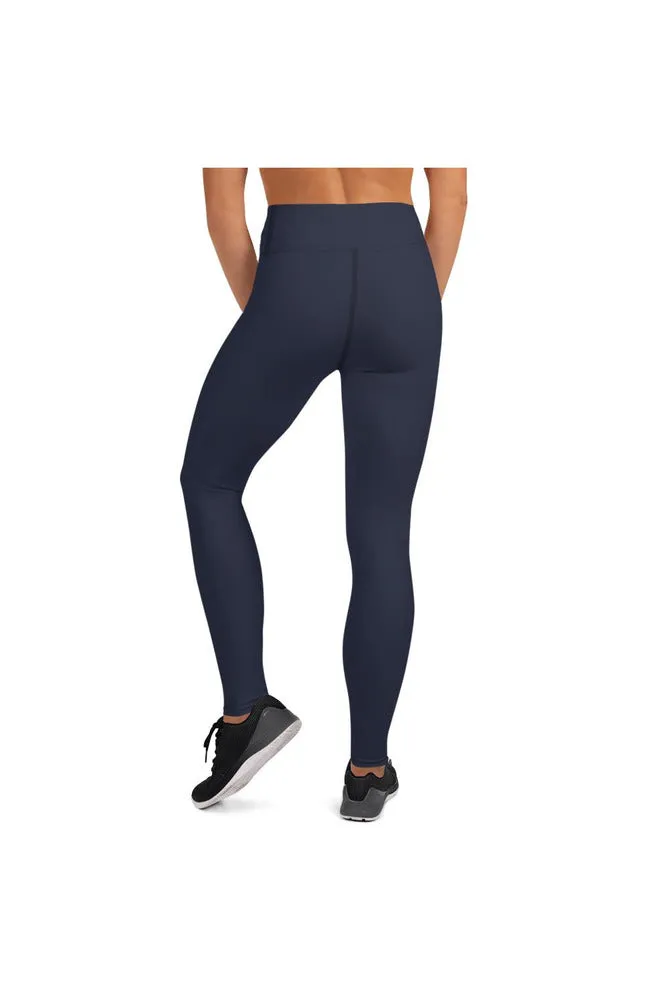 Midnight Blue Yoga Leggings