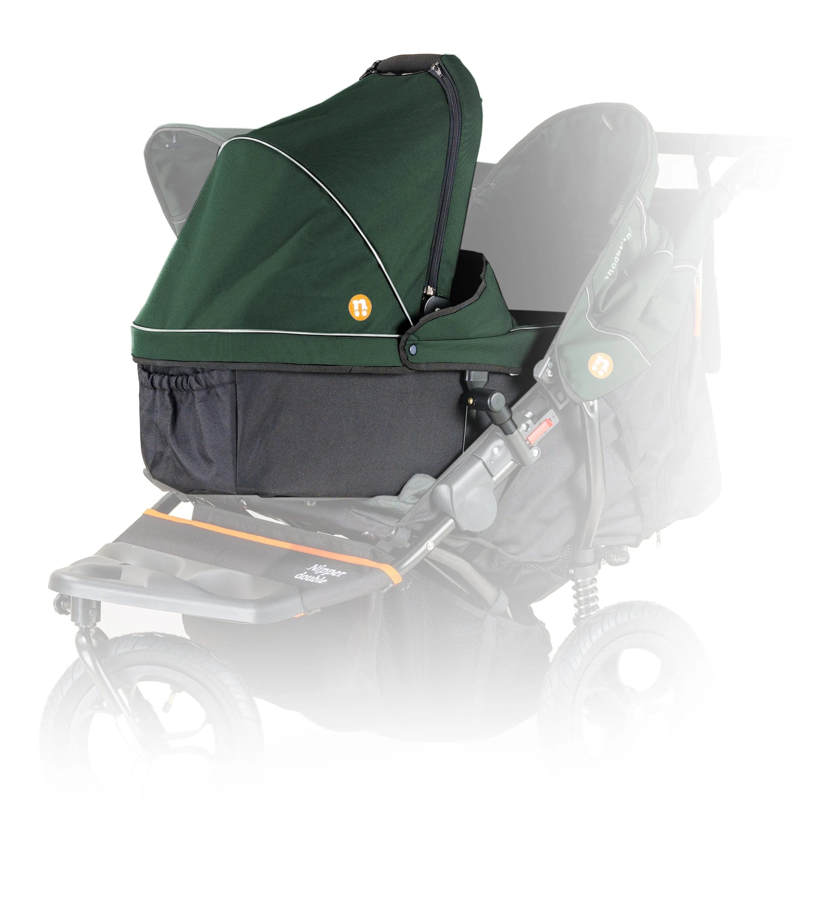 Out n About Double Carrycot - Sycamore Green