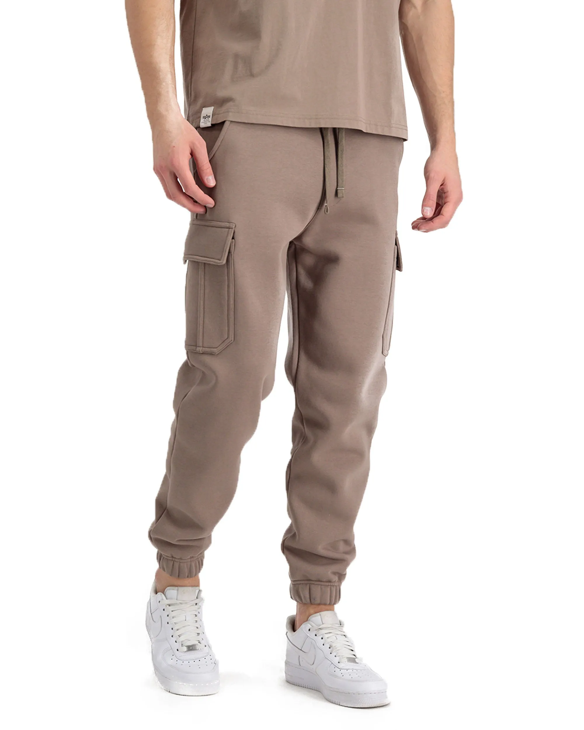 Pantalone Uomo Alpha Industries Organics Cargo Jogger Brown