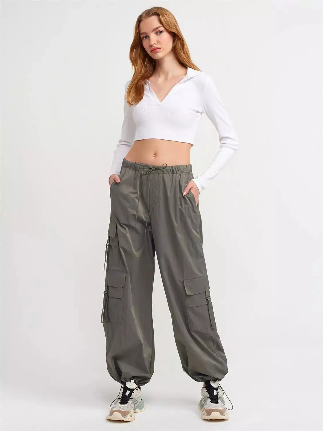 Parachute Hose khaki