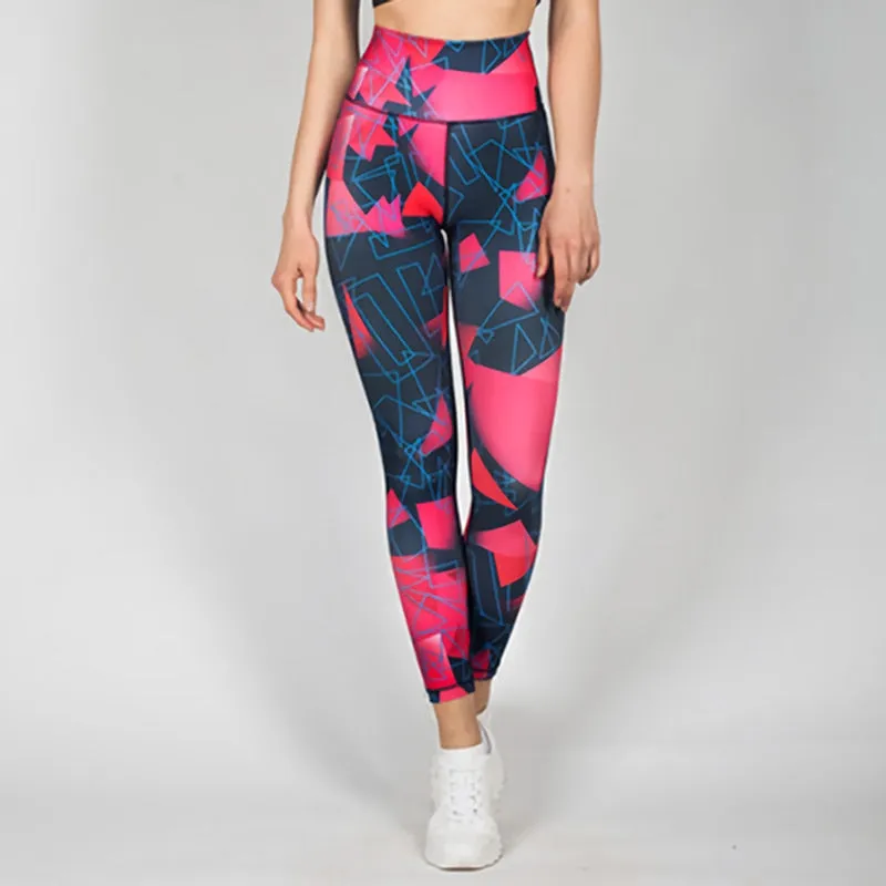 Print Elastic Skinny Leggings