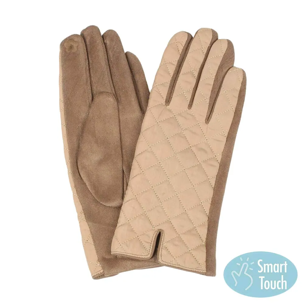 Quilted Touch Smart Gloves