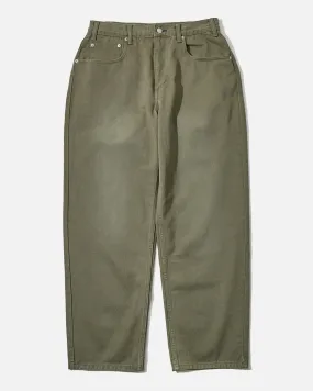 Relaxed Jeans - Olive