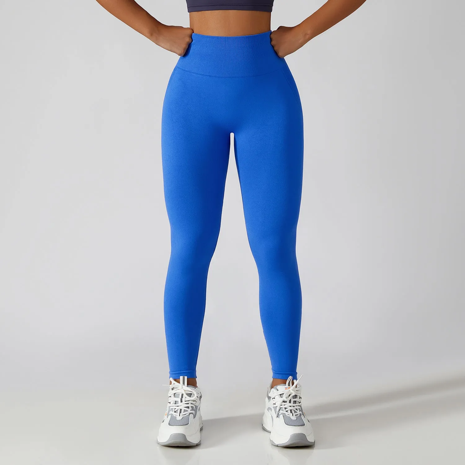 Seamless Breathable Scrunch Butt Tummy Control Leggings