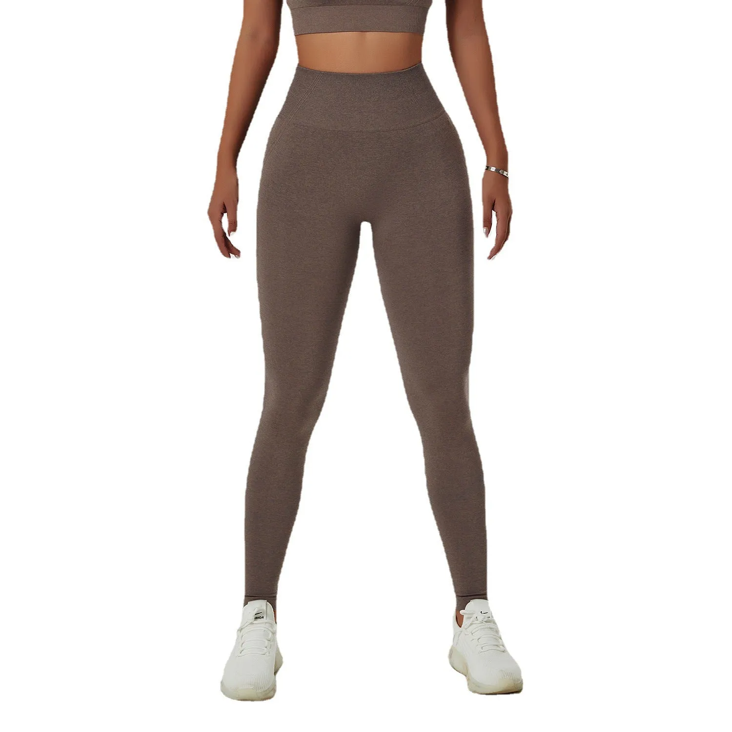 Seamless Breathable Scrunch Butt Tummy Control Leggings