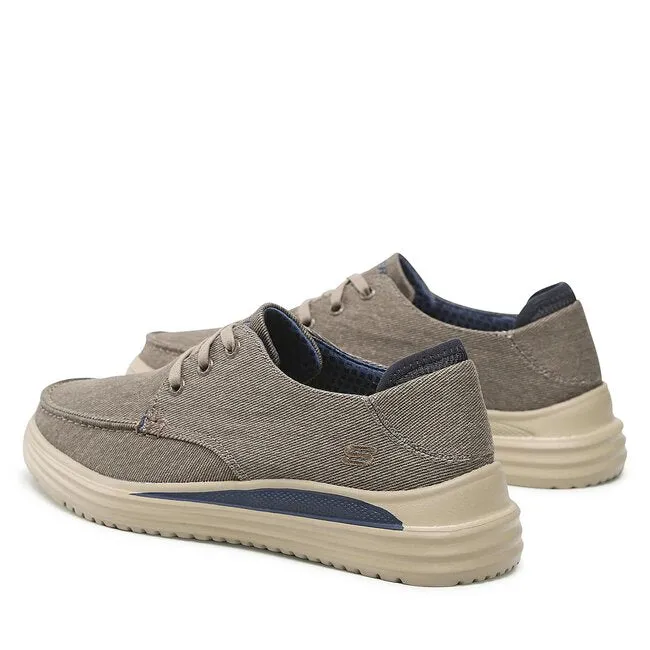 Skechers men's casual shoe Proven Forenzo 204471/KHK beige