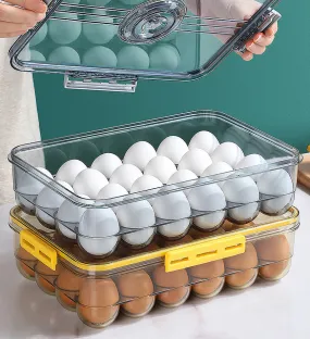 Smart Seal Timer Eggs Container