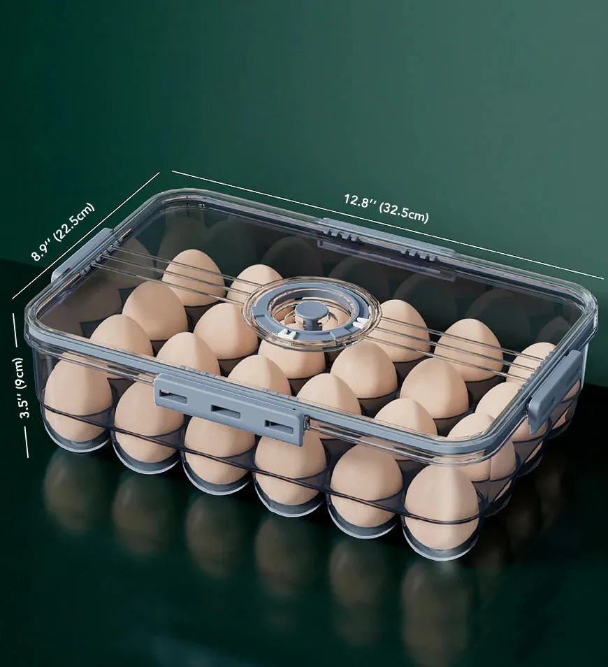 Smart Seal Timer Eggs Container