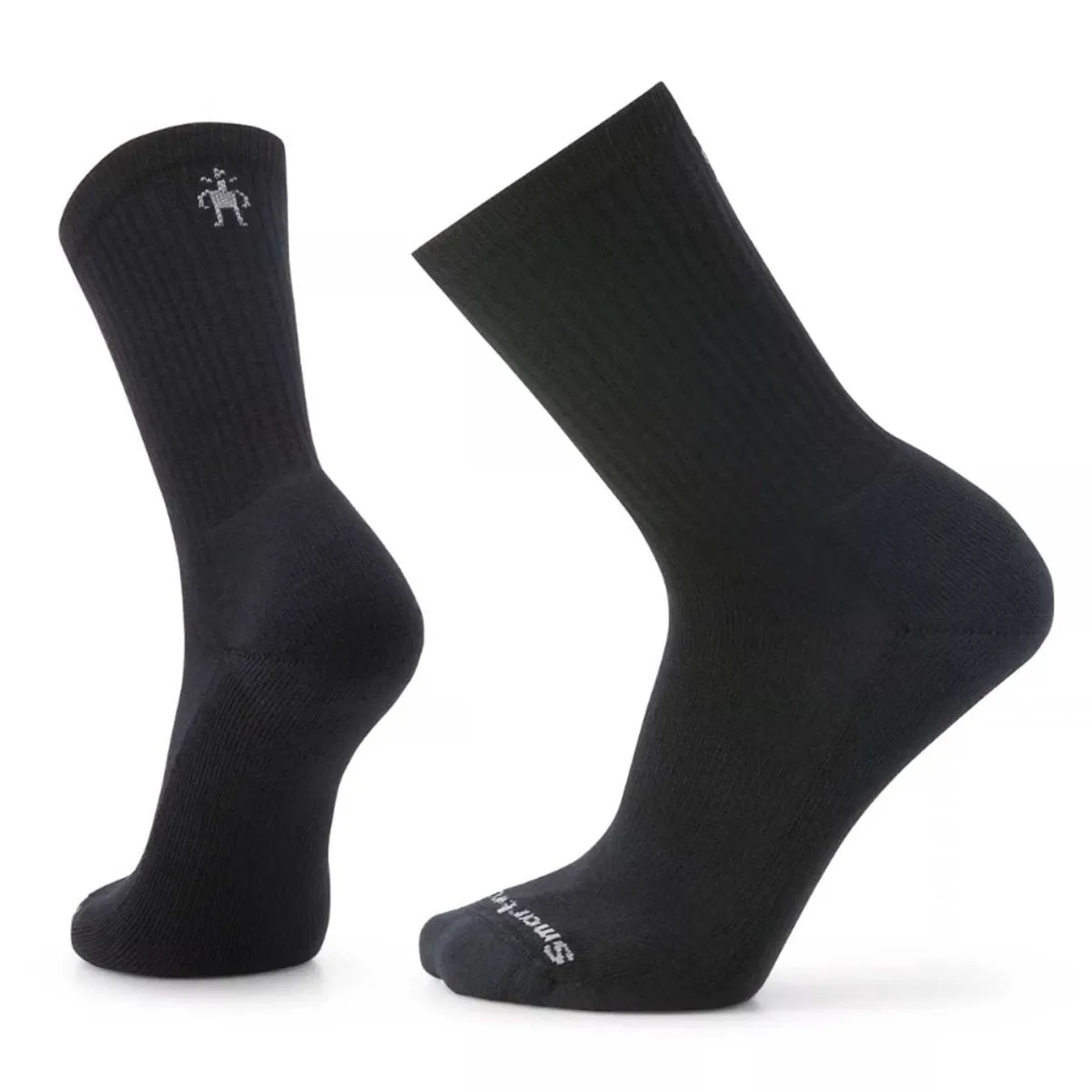 Smart Wool Everyday Solid Rib Light Cushion Crew Socks