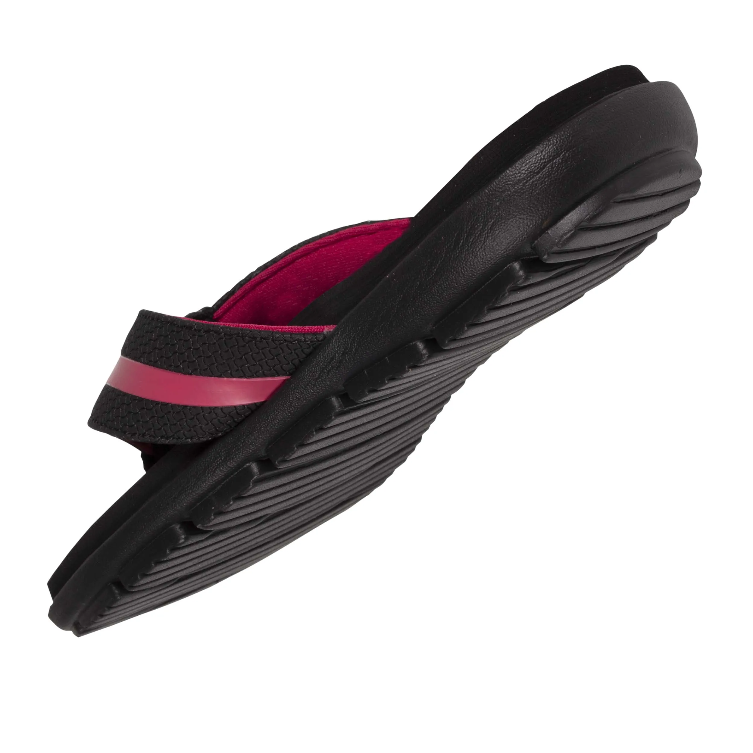 Tongs Femme sport confort noir