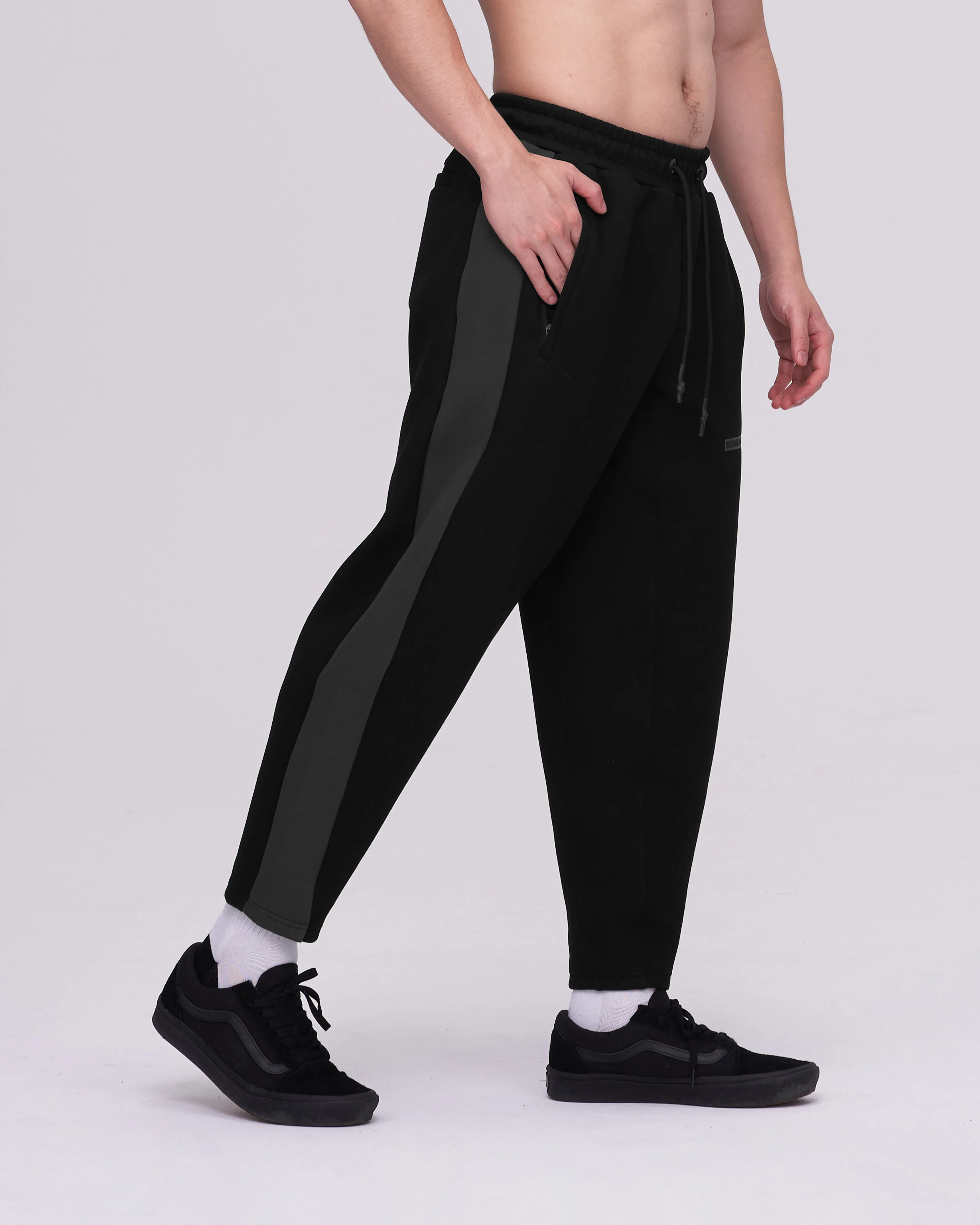 Track Side Stripe Loose Joggers