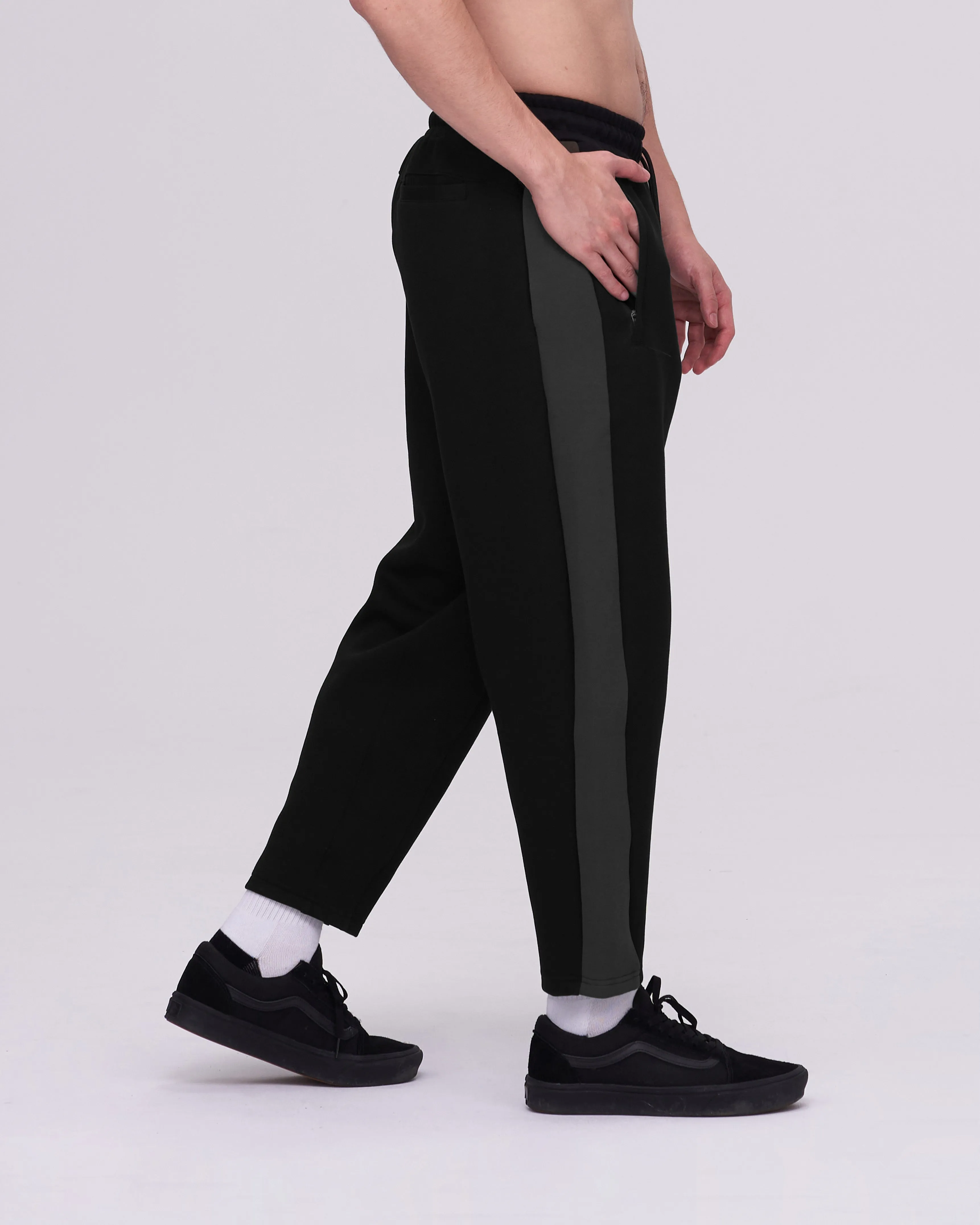 Track Side Stripe Loose Joggers