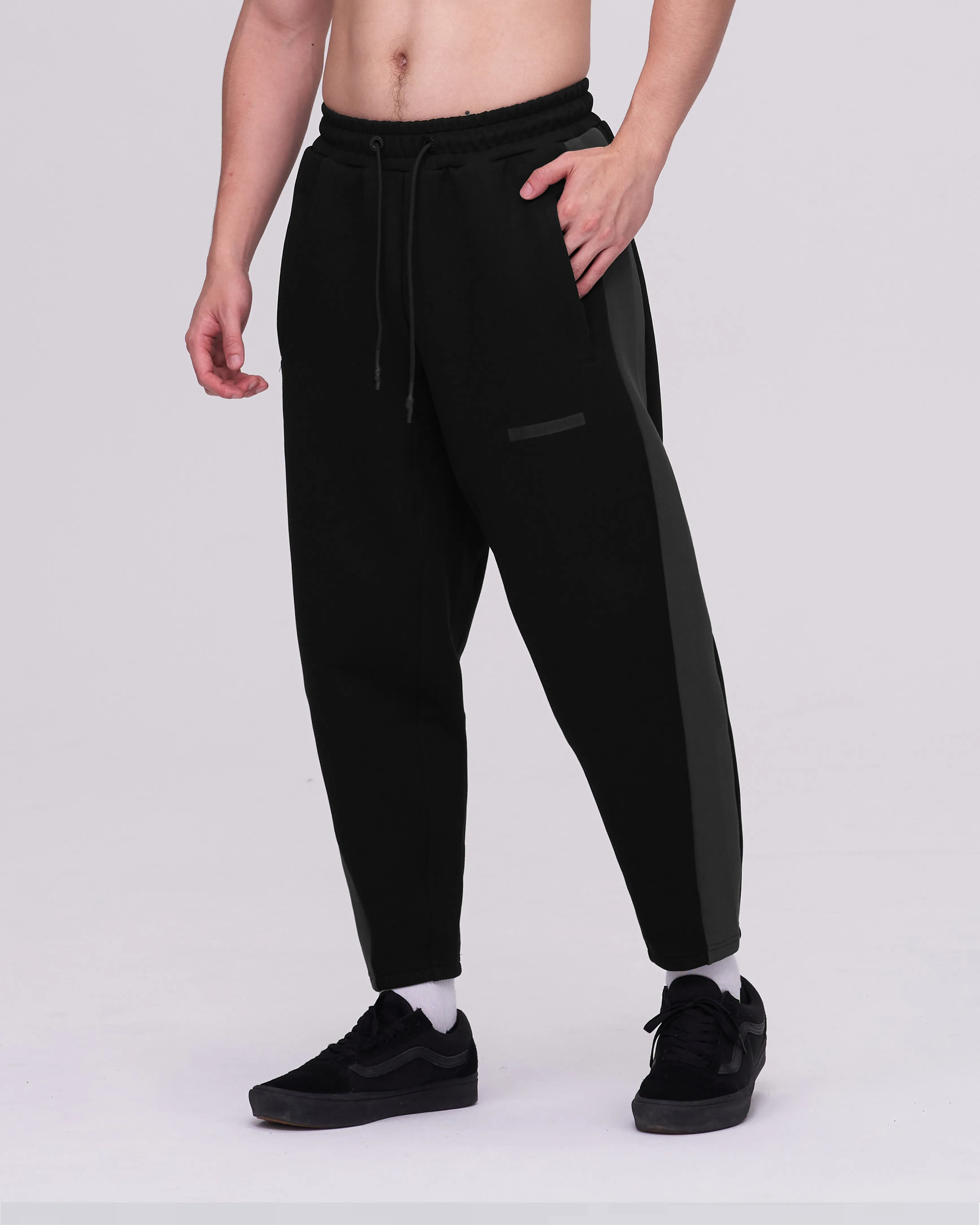 Track Side Stripe Loose Joggers