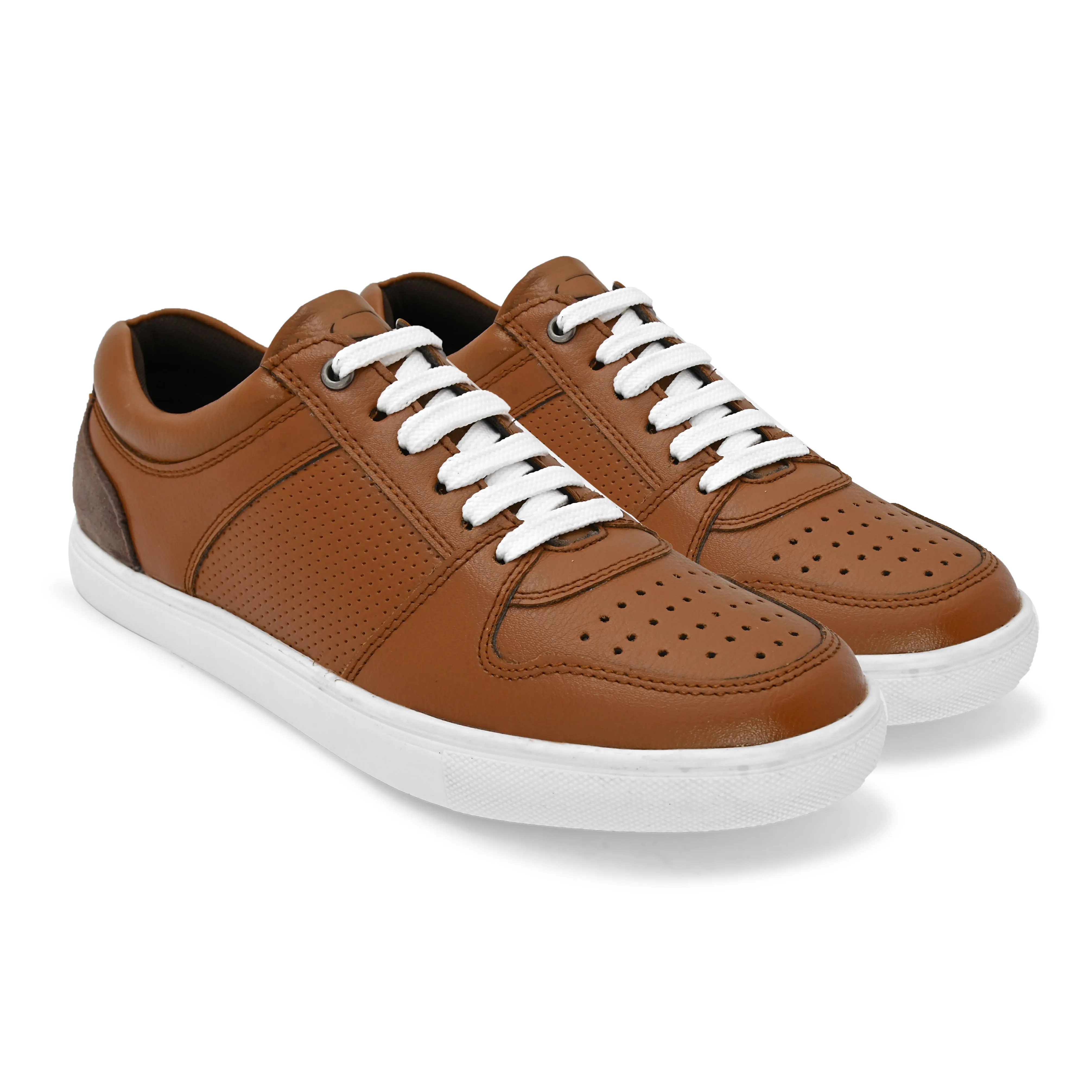 Tresmode Tan Casual Sneakers