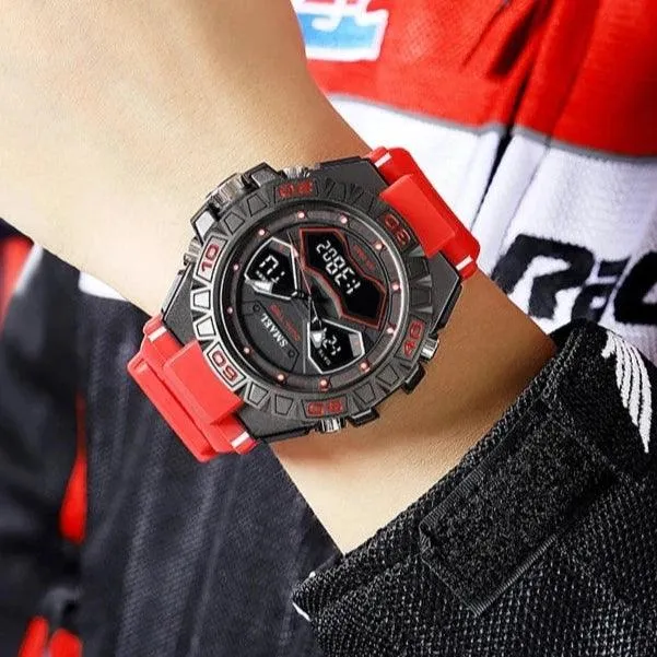 Waterproof Sport Quartz Wristwatches: SCW8070 Men's Simple Watch