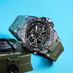 Waterproof Sport Quartz Wristwatches: SCW8070 Men's Simple Watch