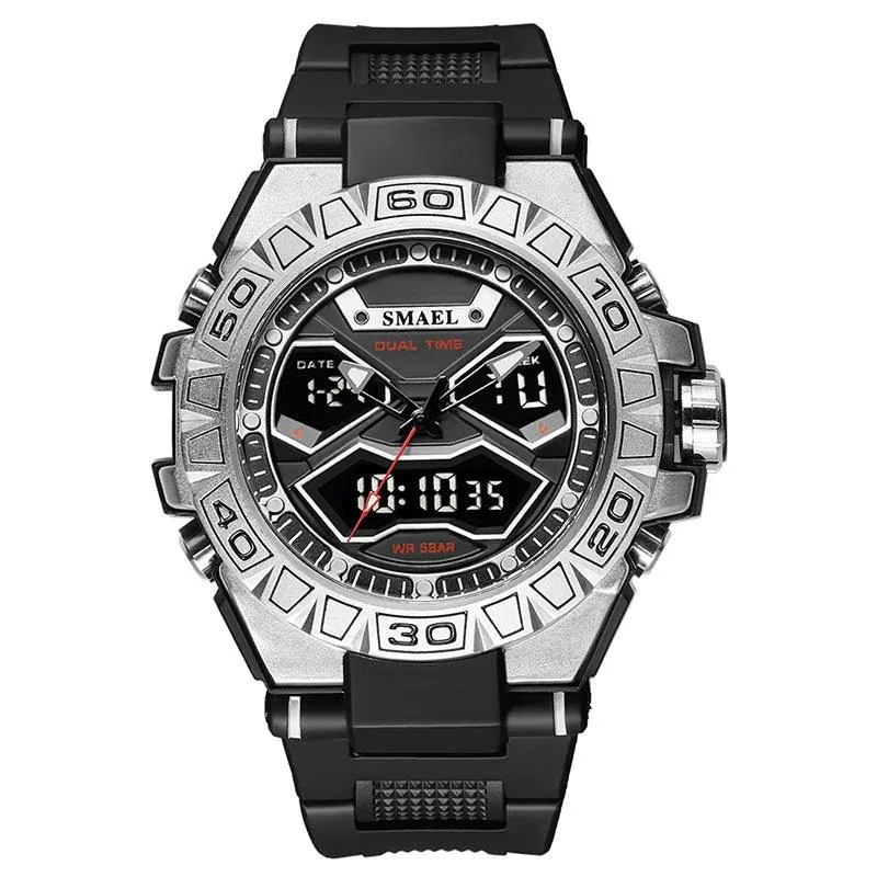 Waterproof Sport Quartz Wristwatches: SCW8070 Men's Simple Watch